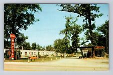 Dyer IN-Indiana, Radiant Motel Advertising, Vintage Souvenir Postcard picture
