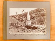 2 HL CHASE 1870'S ALBUMEN PHOTOS OF HAWAII - NO RESERVE picture