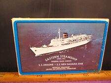 Eastern Steamship Lines S S Ariadne S S Bahama Star Single deck of playing cards picture