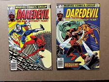 Daredevil  #161 Vf  162 (water Damage )  Marvel Comics 1979... picture