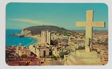 Panoramic View from Stone Cross Hill Mazatlan Sinaloa Mexico Postcard Posted picture