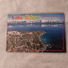 Vintage Postcard Lake Tahoe Arial View Crystal Lake Nevada picture