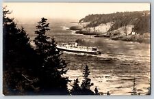Postcard RPPC Unidentified Steam Ship - Paul Yates Digby Nova Scotia picture
