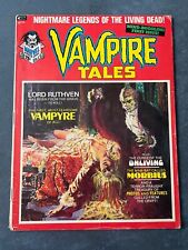Vampire Tales #1 1973 Marvel Magazine Horror Monster Group Morbius Key Issue VG- picture