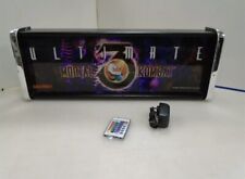 Ultimate Mortal Kombat 3 Marquee Game/Rec Room LED Display light box picture