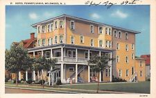The Pennsylvania Hotel Wildwood New Jersey c1930 Postcard picture