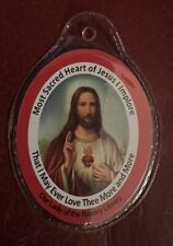 Lot Of 5 Trad Catholic Apostleship Of Prayer Jesus Sacred Heart Badges picture