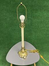 Vintage STIFFEL Polished Brass URN TORCH Table Lamp Heavy 30