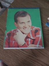 Rare PAT BOONE VINTAGE 1950s Notebook Writing Tablet Litho USA picture