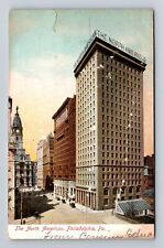 Philadelphia PA-Pennsylvania, The North American, Advertising Vintage Postcard picture