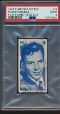 1947 Turf Cigarettes Film Stars Frank Sinatra #16 RC Rookie PSA 2 picture