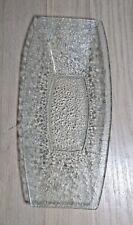 Vintage Textured Glass Bubbles Serving Tray 13