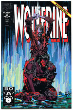 WOLVERINE #43, NM+, Silvestri, 1988 1991, X-men, Sabretooth, more in store picture