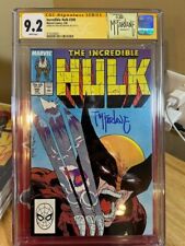 The Incredible Hulk 340 CGC 9.2 Signed By Todd Mcfarlane picture