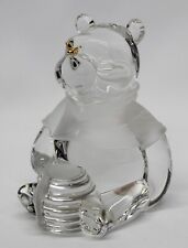 Lenox Crystal Winnie The Pooh With Honey Pot and Gold Butterfly picture