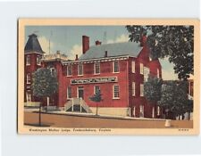 Postcard Washington Mother Lodge Fredericksburg Virginia USA picture