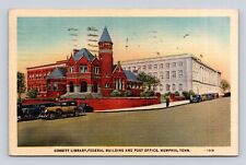 Old Postcard US Post Office Customs House Building Key West FL 1920s Antique picture