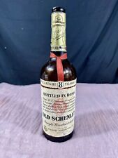 Vintage OLD Schenley Bourbon 1942’ Glass Bottle picture