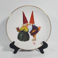 1979 Rien Poortvliet Gnomes Collector Plate GNOME BLISS Vintage Porcelain picture