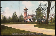 Vintage Postcard 1907-1915 John Hopkins Residence, Baltimore, Maryland (MD) picture