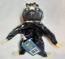 New, 10” Grey & Black FALLOUT Loot Crate Megasloth Pelt Plush Toy picture
