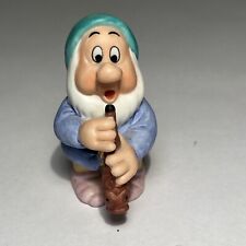 Walt Disney Snow White & 7 Dwarfs SNEEZY porcelain Figurine Recorder Sri Lanka picture