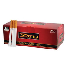 10 Boxes (ZEN Red Full Flavor King Size KS) 250 Cigarette Filtered Tubes Per Box picture