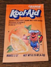 1x Vintage Orange Kool Aid Packet NOS 90's Kraft Foods picture