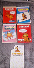 LOT OF 5 GARFIELD Writing Tablets copyright  1978 Vintage cute picture