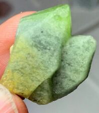 40 Ct Twin Translucent Peridot crystal with Megnatite from Supat Pakistan picture