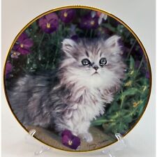 Vtg Franklin Mint Limited Edition Purrfection Cat Collection Plate picture
