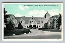 Elizabethtown PA McKee Memorial Cottage Masonic Pennsylvania Vintage Postcard picture
