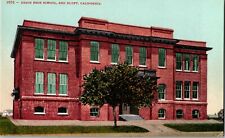 Union High School Red Bluff California c1907-1915 Vintage Postcard Antique CA picture