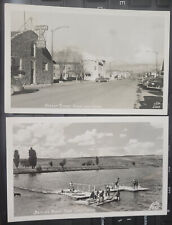 2 Vintage 1951 & 52 RPPC  SOAP LAKE, WASH. Real Photo Postcard ELLIS 5050 & 5155 picture