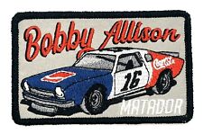Bobby Allison Matador NASCAR Cup Racing Patch Vintage Retro Style Iron On picture