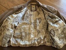 Hunters run suede bomber jacket vintage type look Medium picture