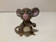 Vintage Small 1.5” Hard Plastic Mouse Blowing Bubble Hong Kong picture