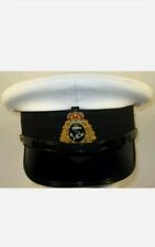 Canadian Armed Forces Navy Sea Male Junior Officer Dress Hat Cap. Reproduction  picture