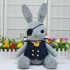 46cm Black Butler Kuroshitsuji Doll Ciel Plushie Anime Toy Grey Rabbit Toy Gifts picture