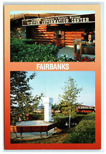 Postcard Fairbanks, Alaska AK Visitor Center ACE570 picture