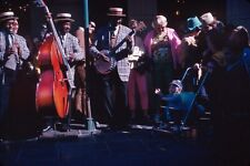 1968 Disneyland Royal Street Bachelors Jazz Musicians Vintage 35mm Slide picture