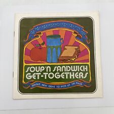 Vintage 1973 Soup'N Sandwich Get-togethers Bright New Ideas To Pick Up Or Pack picture
