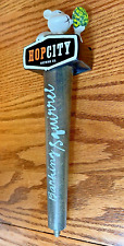 HOP CITY BREWING CO. BEER TAP HANDLE BARKING SQUIRREL - RARE - See description picture