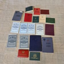 vintage Soviet Union a set of various documents of the USSR originals  picture