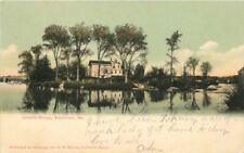 Lovell's Bridge Waldoboro Maine Morris 1906 Postcard undivided 7099 picture