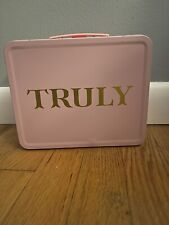 Truly Beauty Pink Metal Lunchbox- Box Only picture