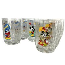 Collectible Set of 12 Glasses Disney Magic McDonald's Mickey Mouse Mugs 2000 Y2K picture