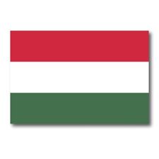 Hungary Hungarian Flag Car Magnet Decal 4 x 6 Heavy Duty for Car Truck SUV picture