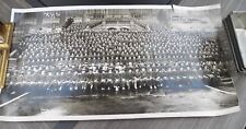 Large 1953 Rolled Black & White Photo Reading High School Class Picture      picture