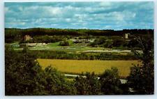DECORAH, IA Iowa ~ Panorama LUTHER COLLEGE c1960s Winneshiek County Postcard picture